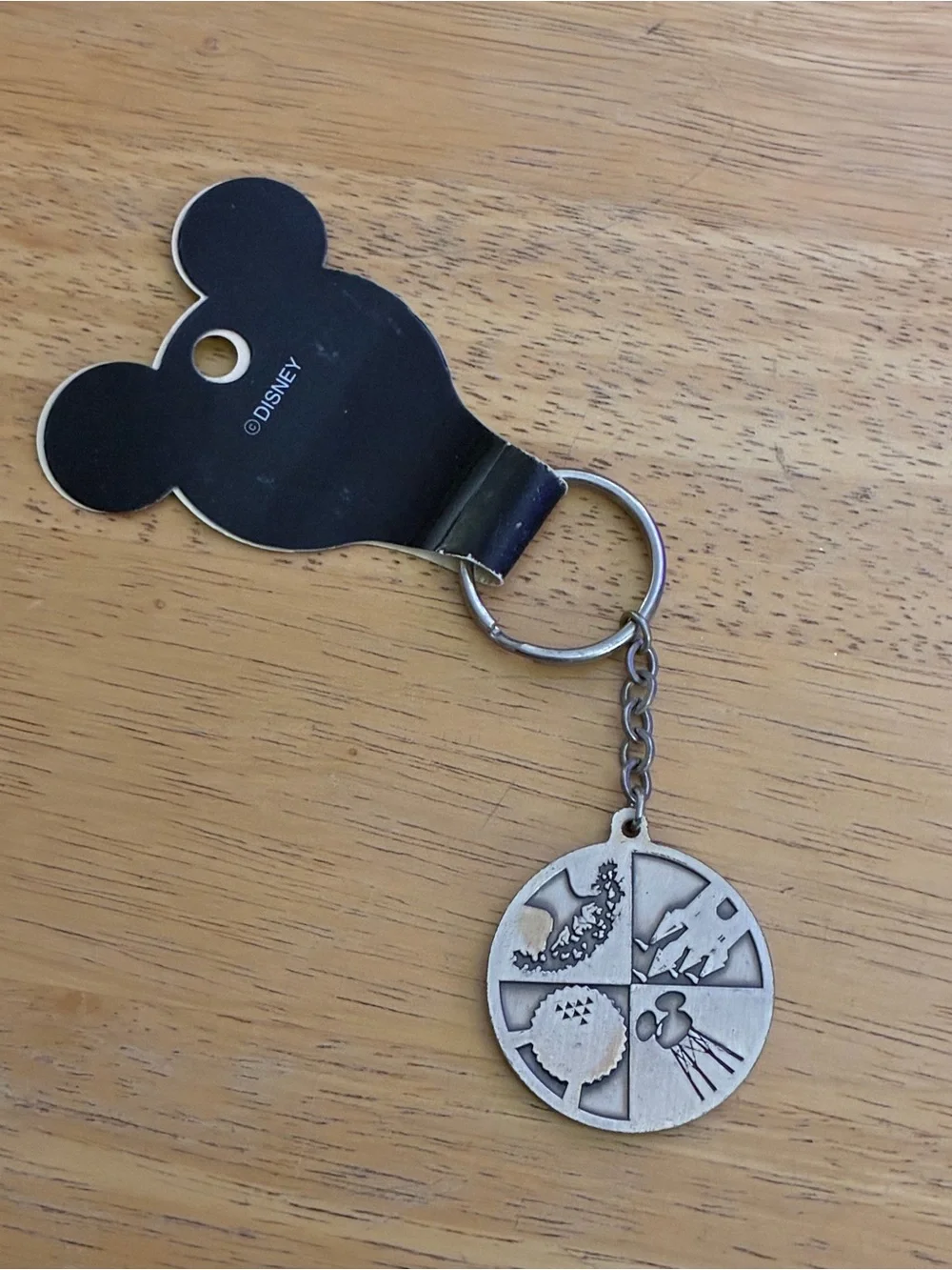 Walt Disney World “ Celebrate the Future Hand in Hand Keychain